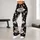Flying Baby Elephant Among Moonlit Clouds for Dreamy Yoga and Everyday Activewear Style Leggings - 11