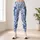 Blue Woodland Animals and Botanical Motifs for Yoga, Pilates and Everyday Wear Leggings - 4