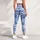 Blue Woodland Animals and Botanical Motifs for Yoga, Pilates and Everyday Wear Leggings - 6