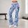 Blue Woodland Animals and Botanical Motifs for Yoga, Pilates and Everyday Wear Leggings - 10