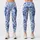Blue Woodland Animals and Botanical Motifs for Yoga, Pilates and Everyday Wear Leggings - 3