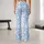Soft Blue And White Daisy Blooms For Yoga, Pilates, Errands And Everyday Spring Style Leggings - 10
