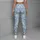 Soft Blue And White Daisy Blooms For Yoga, Pilates, Errands And Everyday Spring Style Leggings - 6