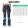 Pastel Mermaid Sea Life Beneath a Starry Ocean for Beach Days and Coastal Adventures Leggings - 7