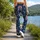 Pastel Mermaid Sea Life Beneath a Starry Ocean for Beach Days and Coastal Adventures Leggings - 12