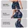 Pastel Mermaid Sea Life Beneath a Starry Ocean for Beach Days and Coastal Adventures Leggings - 8