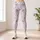 Lavender Daisy Blossoms for Yoga, Pilates, and Everyday Casual Style Leggings - 4