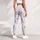 Lavender Daisy Blossoms for Yoga, Pilates, and Everyday Casual Style Leggings - 6