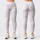 Ivory And Gray Polka Dots For Everyday Athleisure And Casual Weekend Wear Leggings - 3