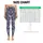 Lavender Blue Feather Motifs for Yoga, Pilates, and Everyday Wear Leggings - 1