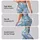 White Daisy Meadow on Sky Blue for Yoga, Pilates, Travel and Everyday Activewear Leggings - 8