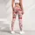 Sweet Cherry And Daisy Motifs For Sunny Yoga, Pilates, And Everyday Summer Outings Leggings - 5