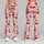 Sweet Cherry And Daisy Motifs For Sunny Yoga, Pilates, And Everyday Summer Outings Leggings - 9