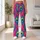 Vibrant Peacock Feather Motifs for Yoga, Pilates, and Everyday Colorful Lifestyle Leggings - 11