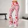 Red Heart Motifs for Yoga, Pilates, and Casual Everyday Style for Women on the Go Leggings - 10