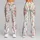Blush Rose Vines and Blue Bows for Yoga, Pilates and Everyday Wear Leggings - 9