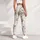 Blush Rose Vines and Blue Bows for Yoga, Pilates and Everyday Wear Leggings - 5
