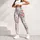 Blush Rose Vines and Blue Bows for Yoga, Pilates and Everyday Wear Leggings - 4