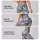 Silver Gray Diamond Geometry for Yoga, Pilates and Everyday Studio Style for Women Leggings - 8