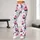 Pink Cherry Cupcakes and Sparkling Hearts for Sweet Everyday Activewear Style Leggings - 11