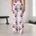 Pink Cherry Cupcakes and Sparkling Hearts for Sweet Everyday Activewear Style Leggings - 10