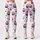 Pink Cherry Cupcakes and Sparkling Hearts for Sweet Everyday Activewear Style Leggings - 1