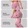 Tiny Red Hearts on Blush Pink for Yoga, Pilates and Everyday Casual Activewear Leggings - 2