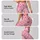 Tiny Red Hearts on Blush Pink for Yoga, Pilates and Everyday Casual Activewear Leggings - 8