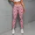 Tiny Red Hearts on Blush Pink for Yoga, Pilates and Everyday Casual Activewear Leggings - 6