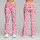 Tiny Red Hearts on Blush Pink for Yoga, Pilates and Everyday Casual Activewear Leggings - 9