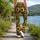 Golden Sunflowers for Sunny Days and Active Living, Cheerful Floral Style for Her Leggings - 12