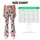 Rose And Lipstick Beauty Icons For Glamorous Gym Days And Everyday Confidence Wear Leggings - 7