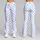 Blue and White Polka Dots for Yoga, Pilates and Everyday Casual Style for Women Leggings - 9