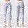Blue and White Polka Dots for Yoga, Pilates and Everyday Casual Style for Women Leggings - 3