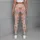 Blush Kitty and Strawberry Motifs for Yoga, Pilates, and Everyday Casual Style and Outings Leggings - 6