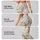 Cute Clover, Daisy and Ice Cream Motifs for Everyday Good Fortune and Cheerful Style Leggings - 8