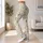Cute Clover, Daisy and Ice Cream Motifs for Everyday Good Fortune and Cheerful Style Leggings - 12