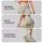 Cute Clover, Daisy and Ice Cream Motifs for Everyday Good Fortune and Cheerful Style Leggings - 2