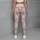 Soft Pink Organic Geometric Shapes for Studio Fitness and Everyday Activewear for Women Leggings - 6