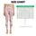 Soft Pink Organic Geometric Shapes for Studio Fitness and Everyday Activewear for Women Leggings - 1