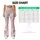 Soft Pink Organic Geometric Shapes for Studio Fitness and Everyday Activewear for Women Leggings - 7