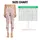 Soft Pink Organic Geometric Shapes for Studio Fitness and Everyday Activewear for Women Leggings - 3