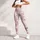 Soft Pink Organic Geometric Shapes for Studio Fitness and Everyday Activewear for Women Leggings - 5