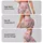 Blush Flamingo Stripes for Pilates, Travel, and Everyday Resort Style Leggings - 2