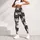 Monochrome Cat Faces for Yoga, Pilates, Everyday Citywear and Commuting for Cat Lovers Leggings - 4