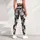 Monochrome Cat Faces for Yoga, Pilates, Everyday Citywear and Commuting for Cat Lovers Leggings - 5