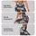 Monochrome Cat Faces for Yoga, Pilates, Everyday Citywear and Commuting for Cat Lovers Leggings - 2