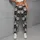 Monochrome Cat Faces for Yoga, Pilates, Everyday Citywear and Commuting for Cat Lovers Leggings - 4