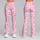 Pink Polka Dots And Blush Gingham For Yoga, Pilates And Everyday Wear Leggings - 9