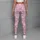 Pink Polka Dots And Blush Gingham For Yoga, Pilates And Everyday Wear Leggings - 5